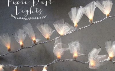 DIY Pixie Dust String Lights