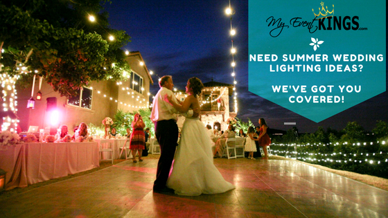 Need Summer Wedding Lighting Ideas? We’ve got you covered!